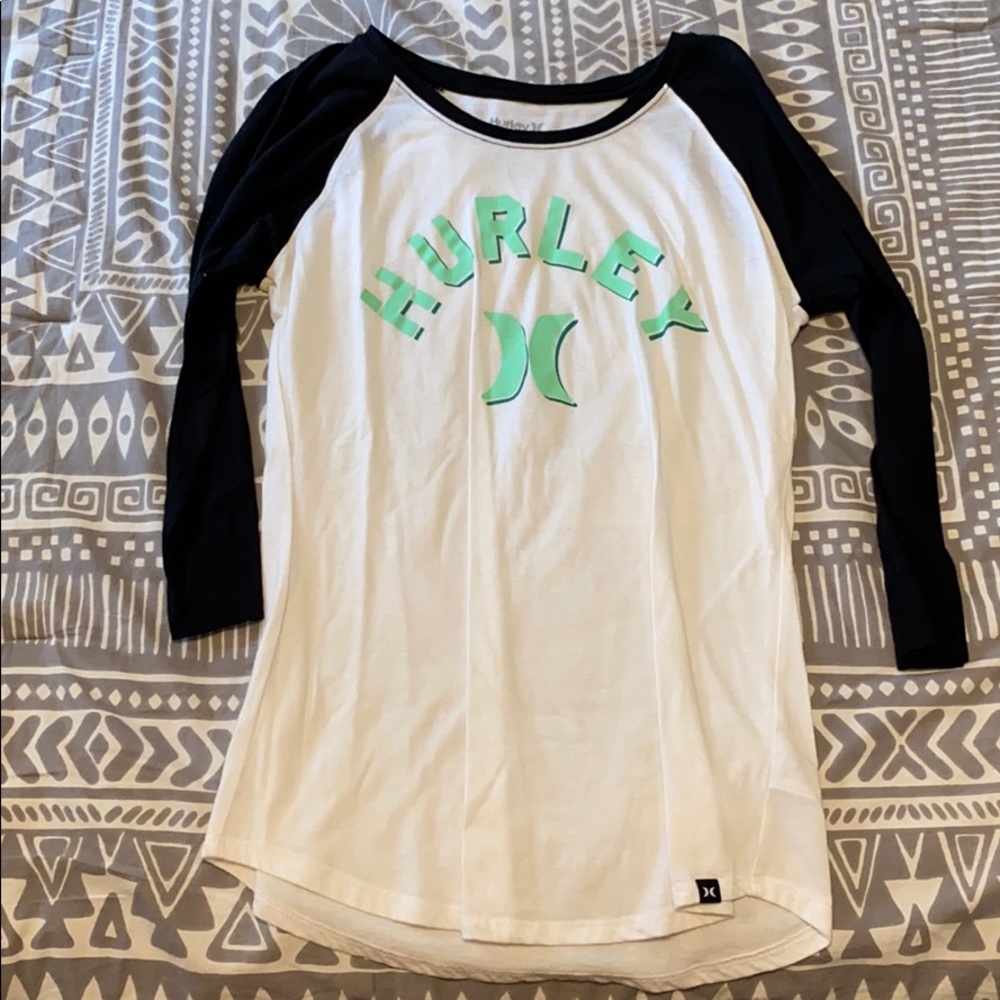 Hurley 3/4 sleeve tee